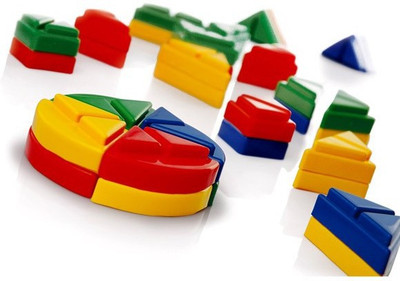 

Okplay Create A shape Building Blocks(Multicolor)