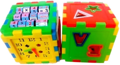 

Zest 4 Toyz A Construction Colorful Educational ALL in ONE (18 Pcs)(Multicolor)
