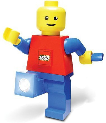 

Play Visions Lego Hand Crank Dynamo Flash Light Torch Giant Lego Man(Multicolor)