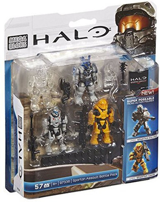 

Mega Bloks Halo Spartan Assault Battle Pack(Multicolor)