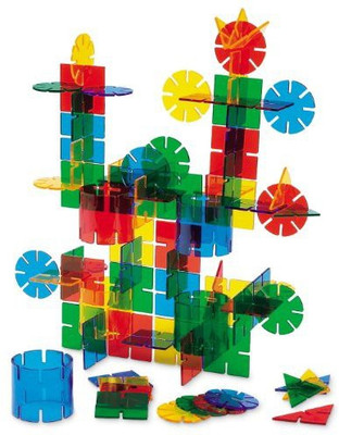 

Lakeshore Learning Materials Slot-Together Translucent Builders(Multicolor)