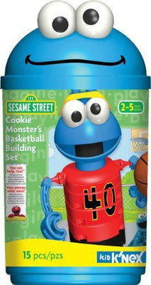 

Knex Sesame Street Building Set Cookie Monster'S Basketball(Blue)
