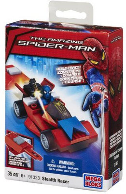 

Mega Bloks Stealth Spiderman Pocket Racer(Multicolor)