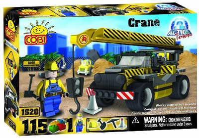

COBI Town Construction Crane115 Piece Set(Multicolor)