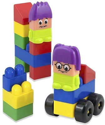 

Miniland Super Blocks With Characters (42 Pcs)(Multicolor)