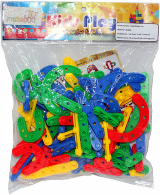

Mamaboo Kids Play Learning Building Blocks(Multicolor)