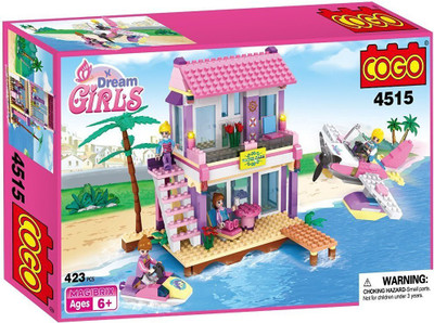 

Webby Dream Girls Beach Villa Building Set - 423 Pieces(Multicolor)