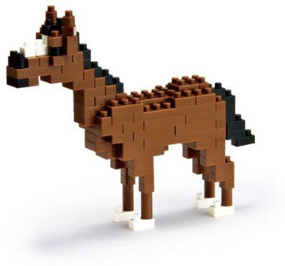 

Nanoblock Horse(Brown)