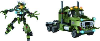 

Fun Blox 2in1 Ghosting Heavy Trucks - 325 Pcs(Multicolor)