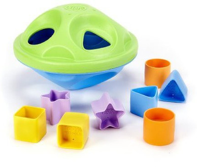 

Green Toys Green Toys Shape Sorter Baby Toy(Multicolor)