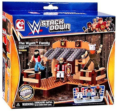 

WWE Wrestling C3 Construction Stackdown Playset 21064(Multicolor)