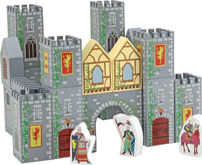 

Melissa & Doug Castle Blocks Wooden Play Set