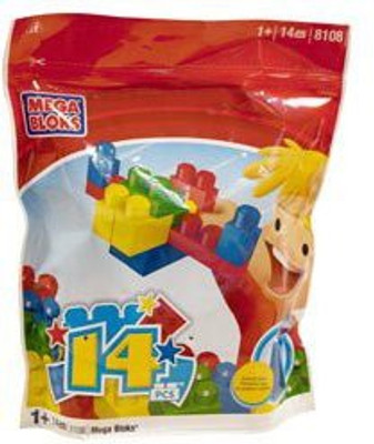 

Mega Brands Mega Bloks Oversize14Pc Set(Multicolor)