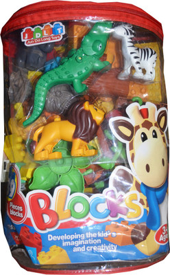 

Neshkaar Jdlt Animal Building Blocks(Multicolor)