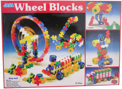 

Dream Bag Wheel Blocks Game(Multicolor)