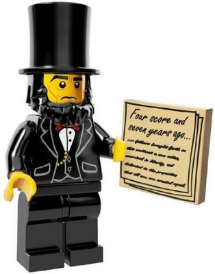 

LEGO Movie Minifigure Collection LEGO Movie Series LOOSE Abraham Lincoln(Multicolor)