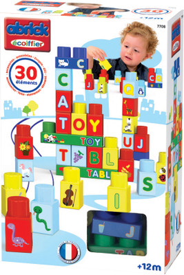 

Ecoiffier Maxi Abrick Alphabet Set(Multicolor)