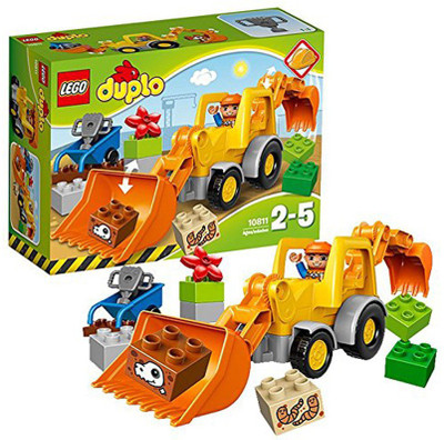

Lego Duplo 10811 - Backhoe Loader(Multicolor)