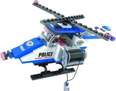

Fun Blox Police Helicopter(Multicolor)