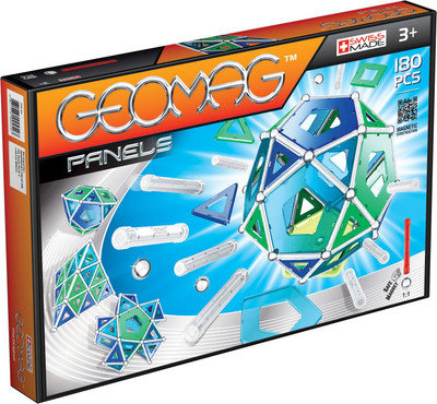 

Geomag Panels 180 Pcs(Green, Blue, Silver)