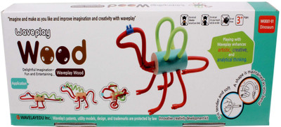 

Waveplay Dinosaurs wood (10-C)(Multicolor)