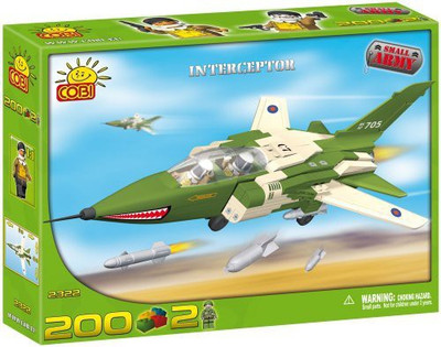 

COBI Building Blocks Cobismall Army 2322 Interceptor(Multicolor)