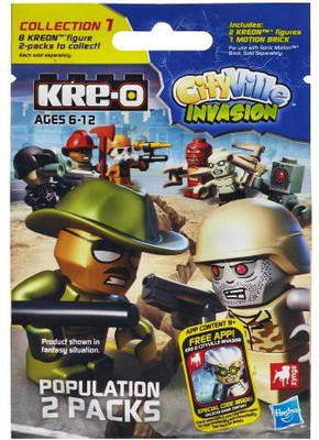 

Kreo Cityville Invasion Population Pack Series 1 (A4963)(Multicolor)