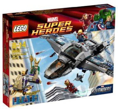 

Lego Super Heroes Iron Man & Thor Quinjet Aerial Battle(Multicolor)