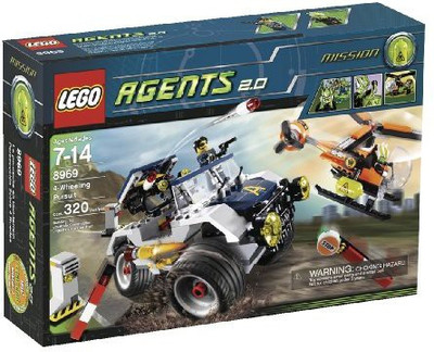 

Lego Agents 4Wheeling Pursuit (8969)(Multicolor)