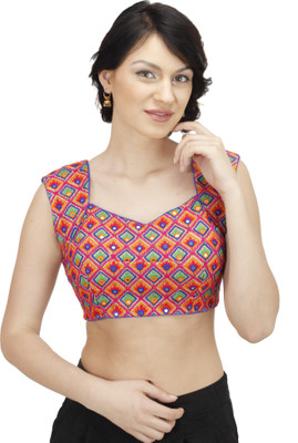

Paavni Creations Sweetheart Neck Women's Stitched Blouse, Multicolor