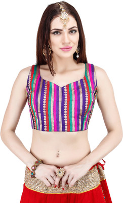 

Paavni Creations Sweetheart Neck Women's Stitched Blouse, Multi