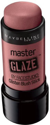 

Maybelline Face Studio Master Glaze Glisten Blush Stick, Make A Mauve(Shimmer Pearls + Shea Butter Blide)