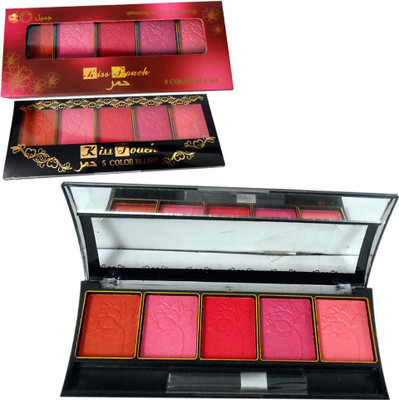

Kiss Touch 5 Color Blush Good Choice-AUUO(Multicolor)