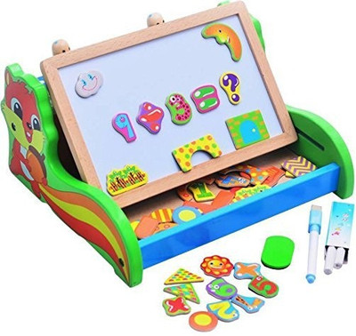 

Mayatra's Multifunction Playing Hamster With Slate, Magnetic Drawing Board, Duster, Chalk Etc Board Game