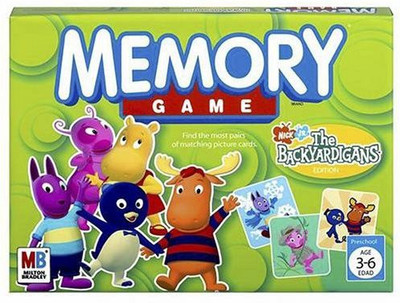 

Hasbro Memory The Backyardigans Edition Board Game