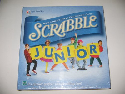 

Scrabble Junior Your Child'S First Crossword (1999 Vintage) Board Game