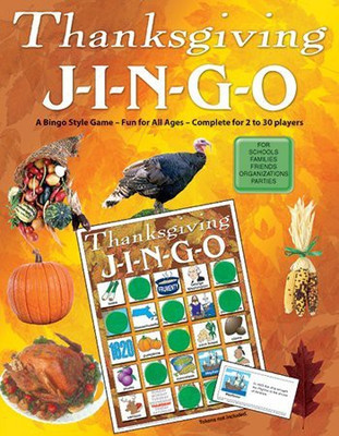 

GARY GRIMM & ASSOCIATES Jingo Thanksgiving Board Game