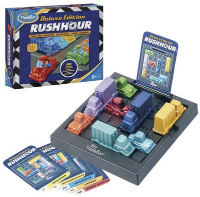 

ThinkFun Thinkfun Rush Hourthe Ultimate Traffic Jam Deluxe Edition Board Game