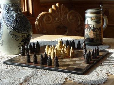 

Neversummer Chalet Hnefatafl Masters Edition Board Game