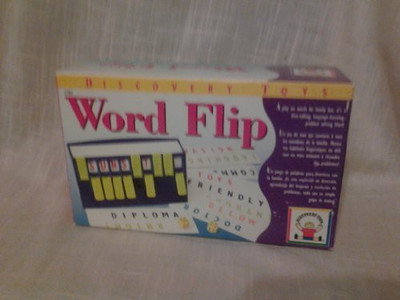 

Discovery Toys Word Flip A Play One Words For Family Fun Board Game