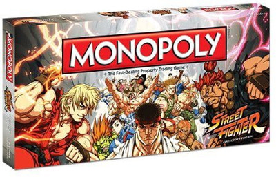 

USAopoly Monopoly Street Fighter Collector'S Edition Board Game