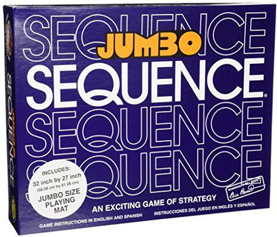 Jax Jumbo Sequence Box Edition Board Game