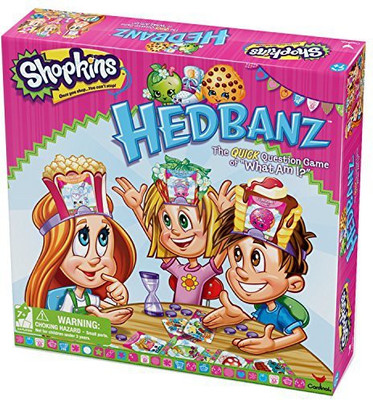 

Cardinal Industries Shopkins Hedbanz Board Game
