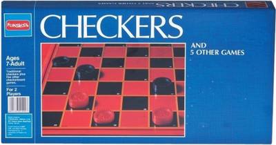 FUNSKOOL Checkers 5 Strategy & War Games Board Game