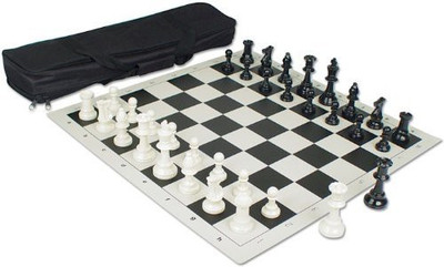 

The Chess Store Value Club Kit With Small Tournament Bag Black Board Game