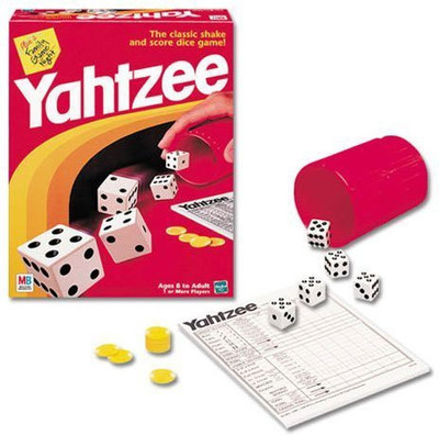

Milton Bradley Yahtzee Additional Score Cards Board Game