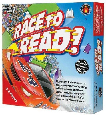 

Edupress Lrn222 Race To Read Red Board Game