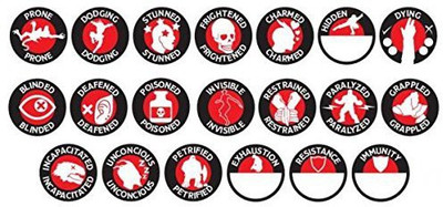 

Gale Force 9 D&D Next Character Token Set 73703 Board Game