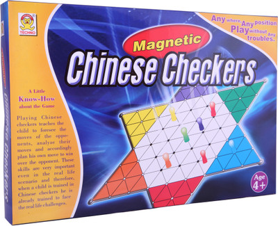 

Techno Magnetic Chinese Checker Board Game