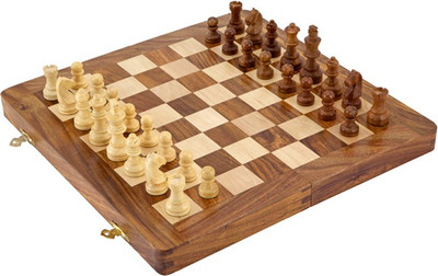 

Seema Crafts 12" Chess Set Board Game